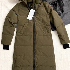 CANADA GOOSE MYSTIQUE PARKA Military Green Size S, #3035L